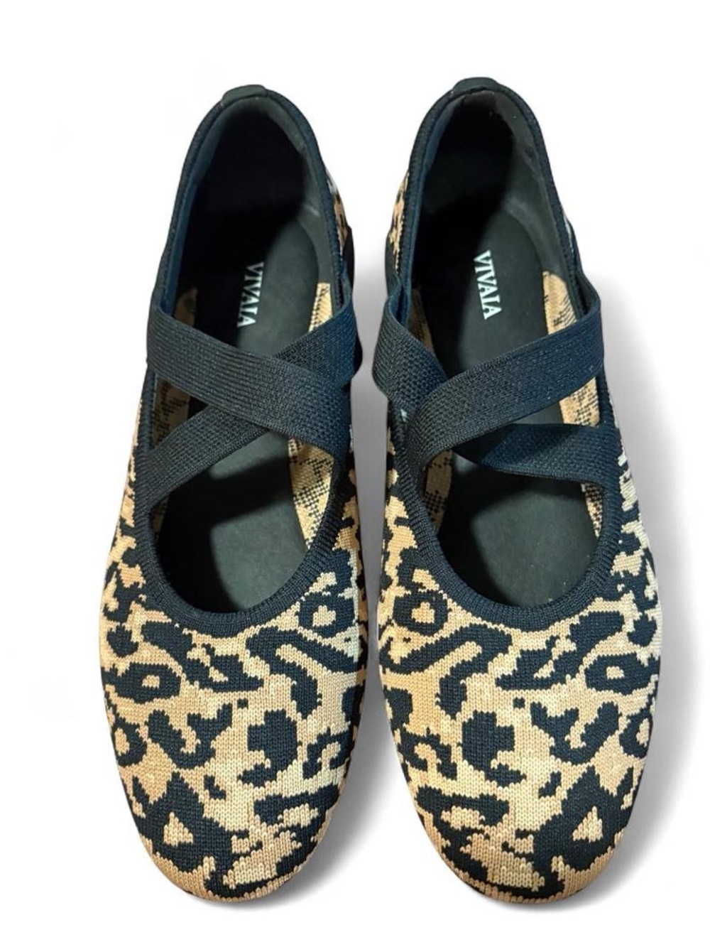 Vivaia leopard print ballet flats women’s 11